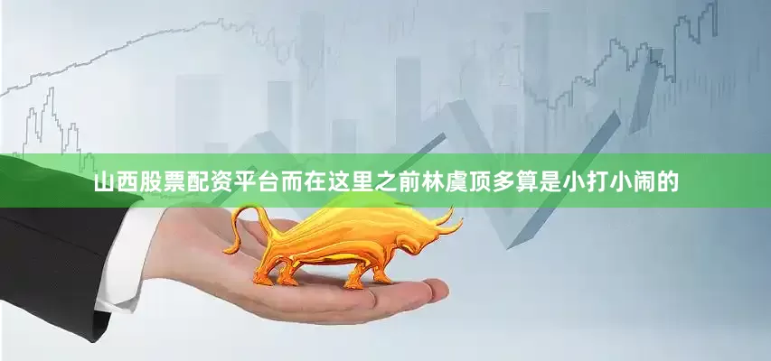 山西股票配资平台而在这里之前林虞顶多算是小打小闹的