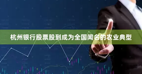 杭州银行股票股到成为全国闻名的农业典型